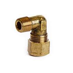 ATC 5/16 in. Compression 1/8 in. D MPT Brass 90 Degree Street Elbow