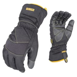 DeWalt XL PVC Cold Weather Black Gloves