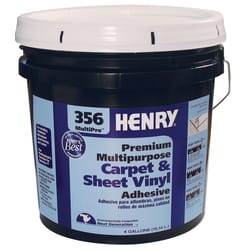 Henry 356 MultiPro Premium Multipurpose High Strength Carpet & Sheet Vinyl Adhesive 4 gal
