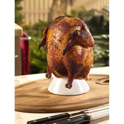 Big Green Egg Ceramic Vertical Chicken Roaster 5.25 in. L X 5.25 in. W 1 pk