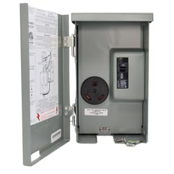 Connecticut Electric 30 amps 120/240 V 1 space 30 amps Power Outlet Box