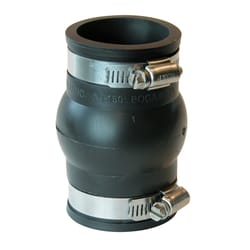 Fernco Schedule 40 1-1/2 in. Hub X 1-1/2 in. D Hub PVC 3 in. Expansion Coupling 1 pk