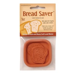 Harold Import Brown Ceramic Bread Saver