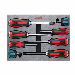 Vessel Mega Dora Screwdriver Set 8 pc