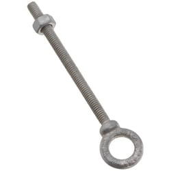 National Hardware 5/16 in. X 4-1/4 in. L Galvanized Forged Steel Eyebolt Nut Included