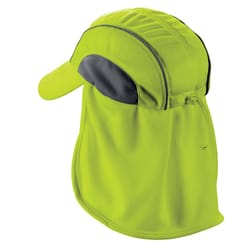 Ergodyne Chill-Its Hat With Neck Shade Lime One Size Fits Most