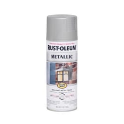 Rust-Oleum Stops Rust Metallic Matte Nickel Metallic Spray Paint 11 oz