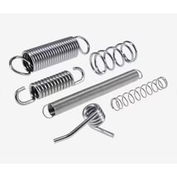 HILLMAN 4.6 in. L X 0.5 in. D Extension and Compression Assortment Spring 6 pk