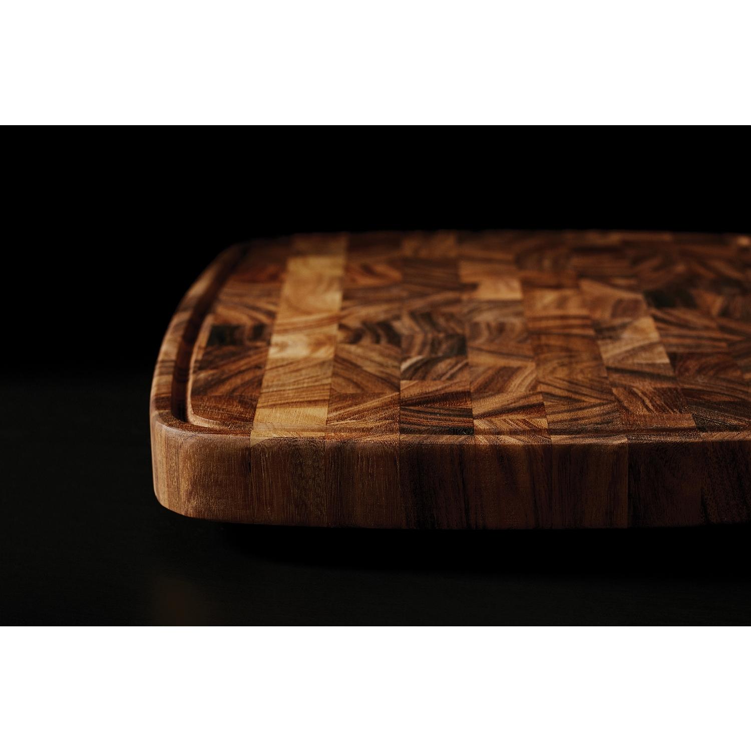 Ironwood Carolina 18 in. L X 18 in. W Acacia Wood Chopping Board Sansujyuku sansujyuku.com
