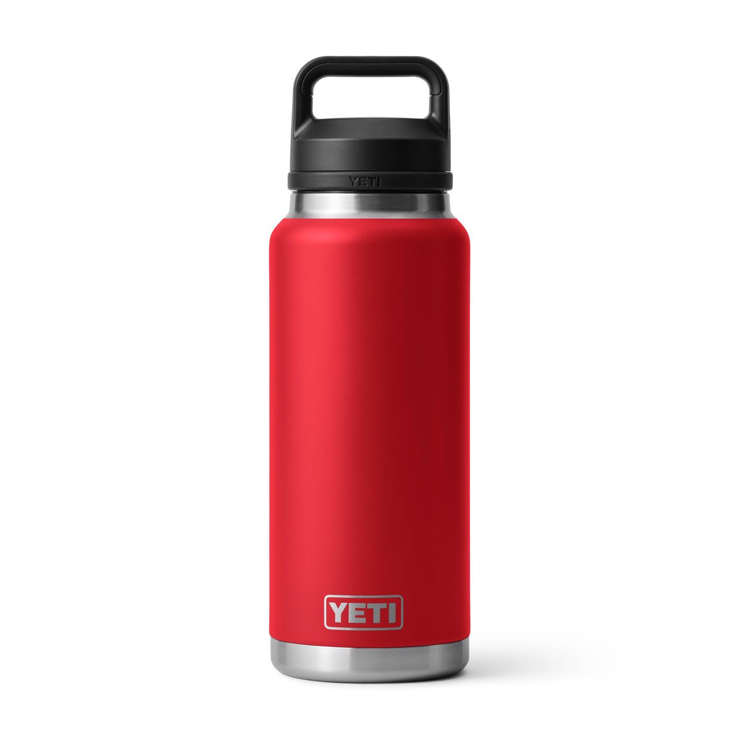 Yeti - 26 oz Rambler Bottle with Chug Cap Rescue Red