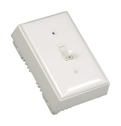 Legrand 1.1 in. Rectangle Plastic 1 gang Switch Kit Ivory
