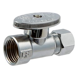 Ace FIP Compression Brass Straight Stop Valve