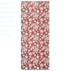 Dyno Door Panel Snowflake Glitter Door Panel 72 in. Hanging Decor