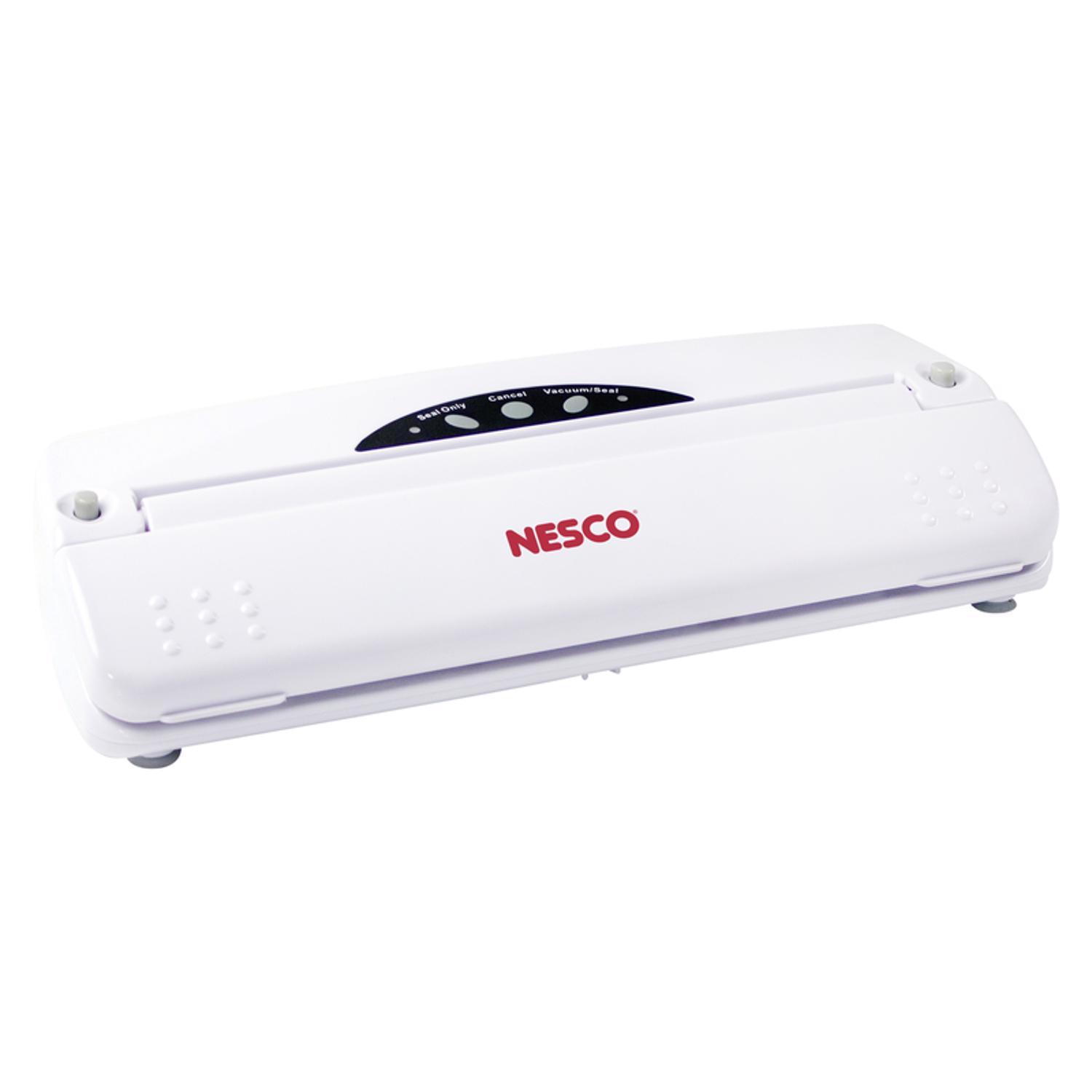 Nesco White Food Vacuum Sealer Sansujyuku sansujyuku.com
