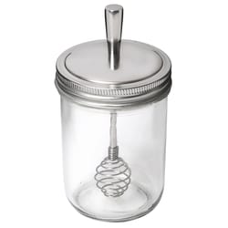 Jarware Wide Mouth Decorative Jar Lid Honey Dripper 1 pk