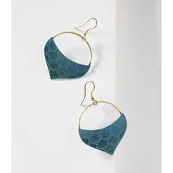 Matr Boomie Womens Jaladhi Mermaid Earrings