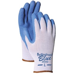 Bellingham Blue Palm-dipped Knit Work Gloves Blue XL 1 pair