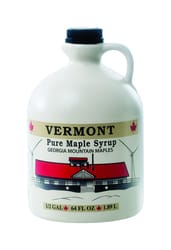 Georgia Mountain Maples Vermont Pure Syrup 1/2 gal Jug