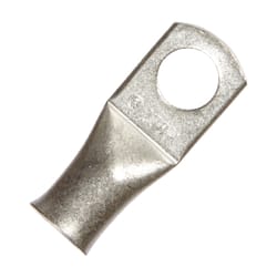 Jandorf 2 Ga. Uninsulated Wire Electrical Lug Silver 1 pk