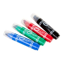 Crayola Assorted XL Chisel Tip Markers 4 pk