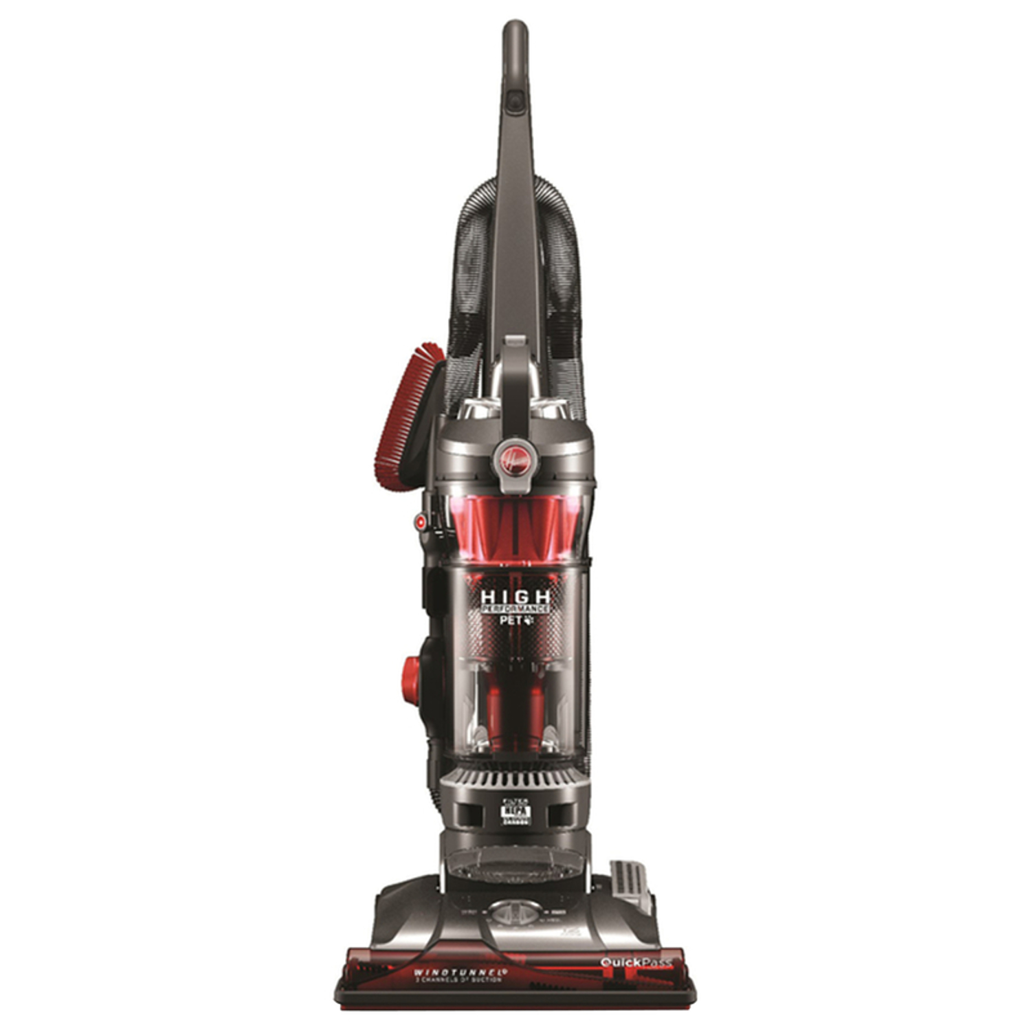 Photos - Vacuum Cleaner Hoover WindTunnel Bagless Corded HEPA Filter Upright Vacuum UH72630V 