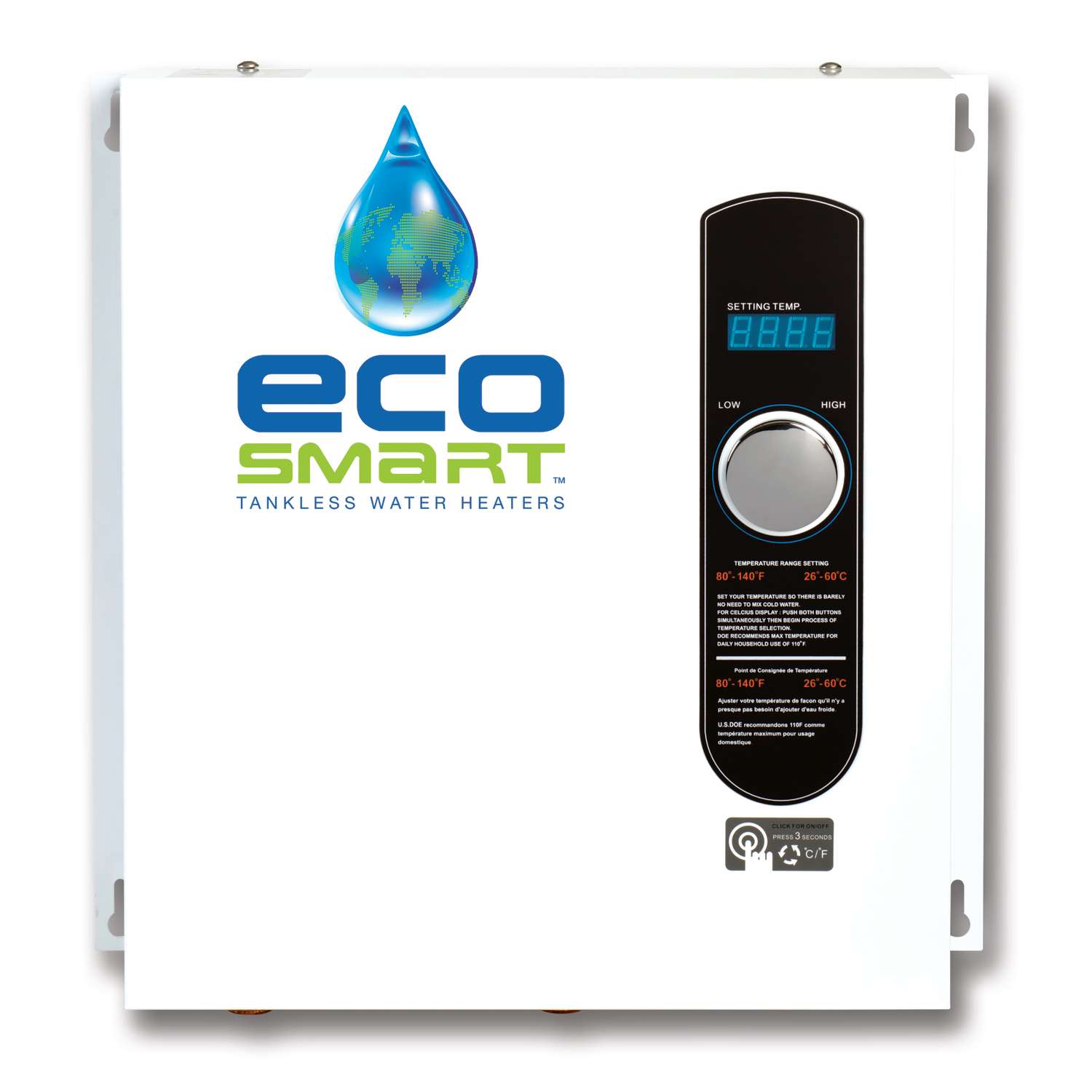 Ecosmart 27000 W Tankless Electric Water Heater Ace Hardware