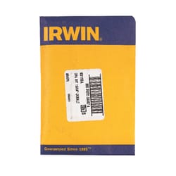 Irwin 15/64 in. X 3-7/8 in. L Cobalt Steel Drill Bit Straight Shank 1 pc