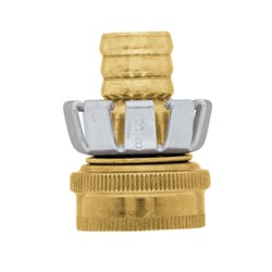 Orbit 5/8 in. Brass/Stainless Steel Threaded Female Clinch Hose Mender