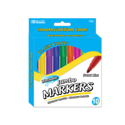 Bazic Products Classic Colors Assorted Broad Tip Watercolor Marker 10 pk
