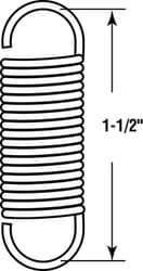 Prime-Line 1-1/2 in. L X 7/16 in. D Extension Spring 2 pk