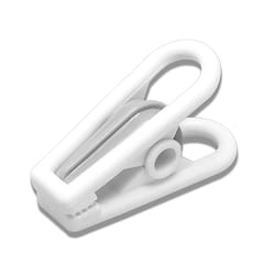 White Plastic Heavy-Duty Hangers (3-Pack)