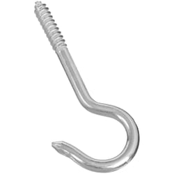 National Hardware Zinc-Plated Silver Steel 4-15/16 in. L Ceiling Hook 125 lb 1 pk