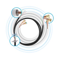 MRCOOL 50' (4th Gen R410a) DIY 9k, 12k and 18k Air Handler Ductless Split System Line Set 600 in. W
