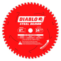 Diablo Steel Demon 8 in. D X 5/8 in. TiCo Hi-Density Carbide Metal Saw Blade 54 teeth 1 pk