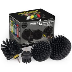 Drillbrush 5 in. W Ultra Bristle Metal Handle Drill Brush Set