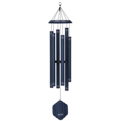 Arabesque Sapphire Aluminum 50 in. Wind Chime