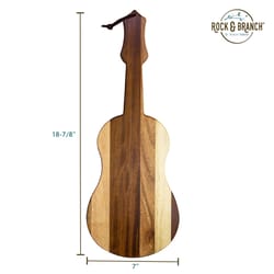 Totally Bamboo Rock and Branch 18.9 in. L X 7 in. W X 0.6 in. Acacia Wood Serving & Cutting Board
