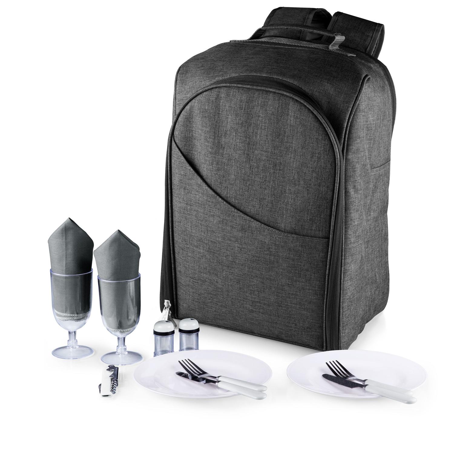 Picnic Time Colorado Gray 20 qt Backpack Cooler Sansujyuku sansujyuku.com