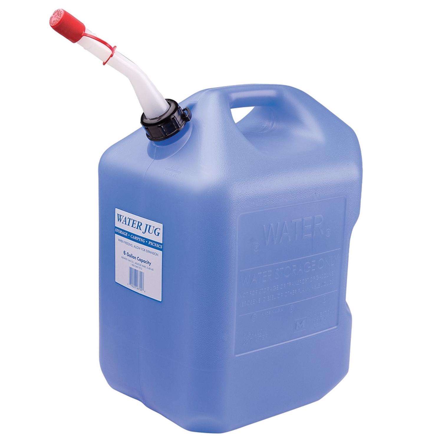 Midwest Can Blue Water Container 16.68 in. H X 10 in. W X 13 in. L 6