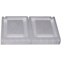 Frost King 5.5 in. H X 15.63 in. W White Polystyrene Foundation Vent