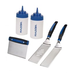 Razor Silver Griddle Tool Set 5 pc