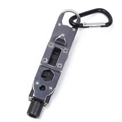 Mad Man Tactical Keychain Tool Alloy/Stainless Steel 1 pk