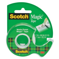Scotch Magic 1/2 in. W X 800 in. L Tape Clear