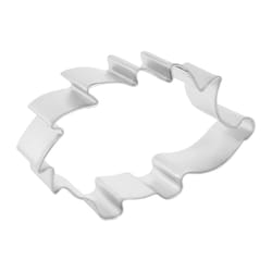 R&M International Hedgehog 3 in. W X 5 in. L Cookie Cutter Silver 1 pc