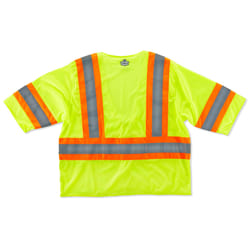Ergodyne GloWear Reflective Two-Tone Safety Vest Lime S/M