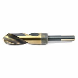 Forney Command Pro 1 in. High Speed Steel Silver and Deming Drill Bit 3-Flat Shank 1 pc