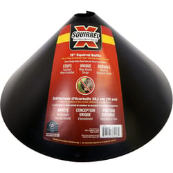 Stokes Select 6 in. H X 15 in. W X 15 in. D Squirrel Baffle Birdfeeder Pole