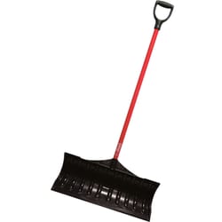 Bully Tools 27 in. W X 57 in. L Poly Snow Pusher