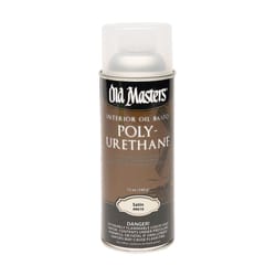 Old Masters Satin Clear Oil-Based Polyurethane Spray 12 oz