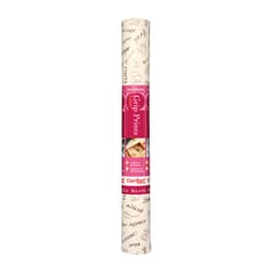 Con-Tact Grip Prints 4 ft. L X 18 in. W Natural Non-Adhesive Shelf Liner